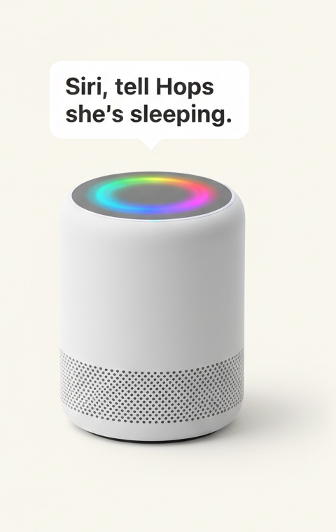 Smart speaker logging by voice